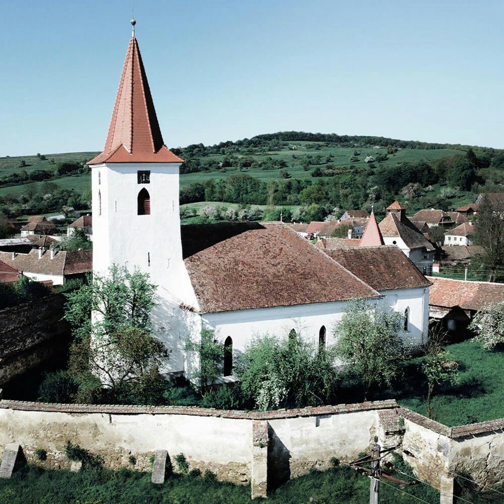 The evangelical church from Bruiu